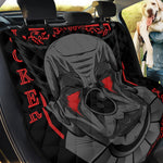 Scary Joker Card Print Pet Car Back Seat Cover