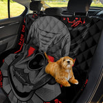Scary Joker Card Print Pet Car Back Seat Cover