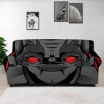 Scary Joker Card Print Sofa Cover