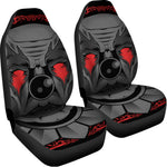 Scary Joker Card Print Universal Fit Car Seat Covers