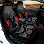 Scary Joker Card Print Universal Fit Car Seat Covers