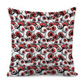 Scary Red Eyeball Pattern Print Pillow Cover