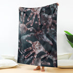 Scary Zombie Hands Print Blanket