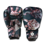 Scary Zombie Hands Print Boxing Gloves