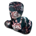 Scary Zombie Hands Print Boxing Gloves