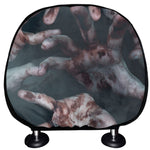 Scary Zombie Hands Print Car Headrest Covers