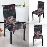 Scary Zombie Hands Print Dining Chair Slipcover