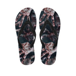 Scary Zombie Hands Print Flip Flops