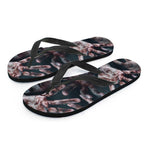Scary Zombie Hands Print Flip Flops