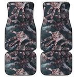 Scary Zombie Hands Print Front and Back Car Floor Mats