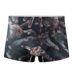 Scary Zombie Hands Print Men's Boxer Briefs