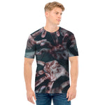 Scary Zombie Hands Print Men's T-Shirt