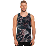 Scary Zombie Hands Print Men's Tank Top