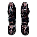 Scary Zombie Hands Print Muay Thai Shin Guards