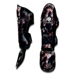 Scary Zombie Hands Print Muay Thai Shin Guard