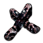 Scary Zombie Hands Print Muay Thai Shin Guard