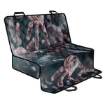 Scary Zombie Hands Print Pet Car Back Seat Cover