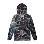 Scary Zombie Hands Print Pullover Hoodie