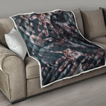 Scary Zombie Hands Print Quilt