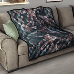 Scary Zombie Hands Print Quilt