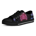 Scorpio And Astrological Signs Print Black Low Top Shoes 
