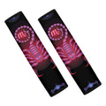 Scorpio And Astrological Signs Print Car Seat Belt Covers