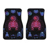Scorpio And Astrological Signs Print Front Car Floor Mats