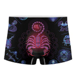 Scorpio And Astrological Signs Print Men's Boxer Briefs