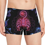Scorpio And Astrological Signs Print Men's Boxer Briefs