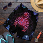 Scorpio And Astrological Signs Print Men's Shorts