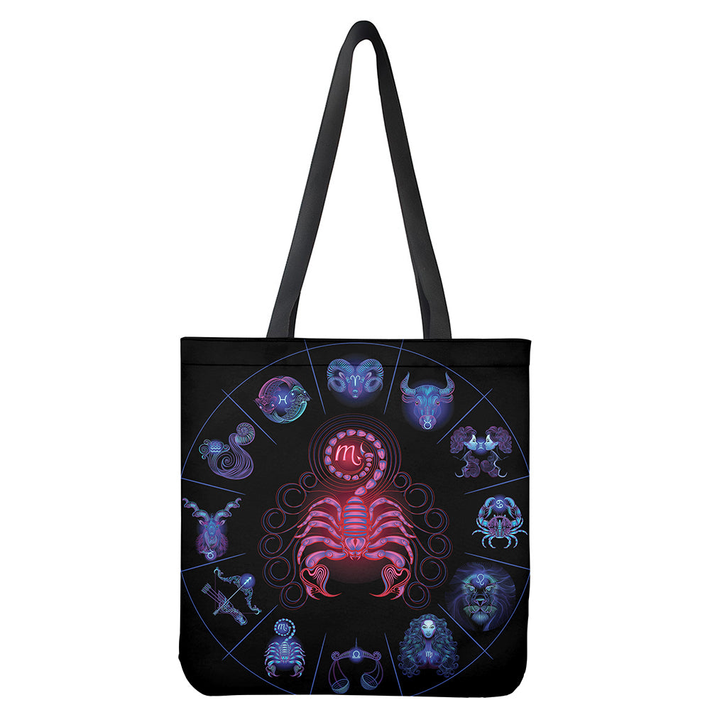 Scorpio And Astrological Signs Print Tote Bag