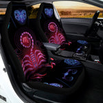 Scorpio And Astrological Signs Print Universal Fit Car Seat Covers