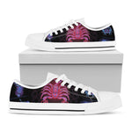 Scorpio And Astrological Signs Print White Low Top Shoes
