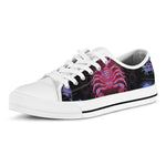 Scorpio And Astrological Signs Print White Low Top Shoes