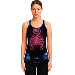 Scorpio And Astrological Signs Print Women's Racerback Tank Top