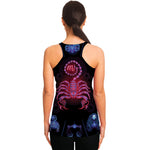 Scorpio And Astrological Signs Print Women's Racerback Tank Top
