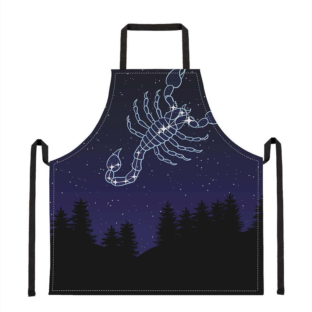 Scorpio Constellation Print Apron