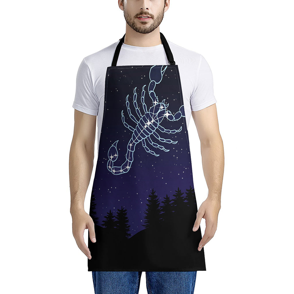 Scorpio Constellation Print Apron