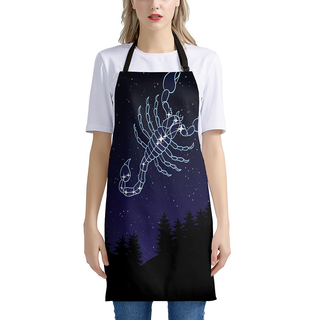 Scorpio Constellation Print Apron