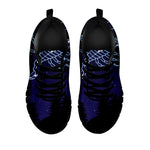 Scorpio Constellation Print Black Sneakers
