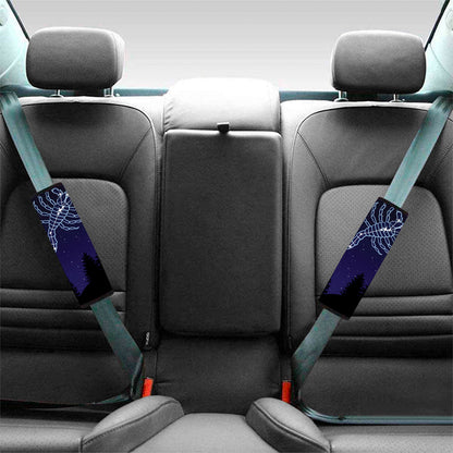 Scorpio Constellation Print Car Seat Belt Covers
