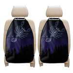 Scorpio Constellation Print Car Seat Organizers