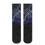 Scorpio Constellation Print Crew Socks