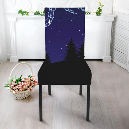Scorpio Constellation Print Dining Chair Slipcover