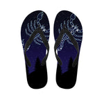 Scorpio Constellation Print Flip Flops