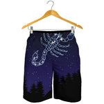 Scorpio Constellation Print Men's Shorts