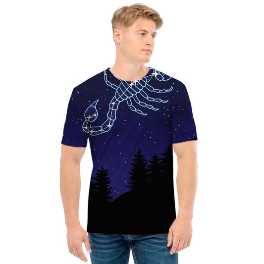 Scorpio Constellation Print Men's T-Shirt