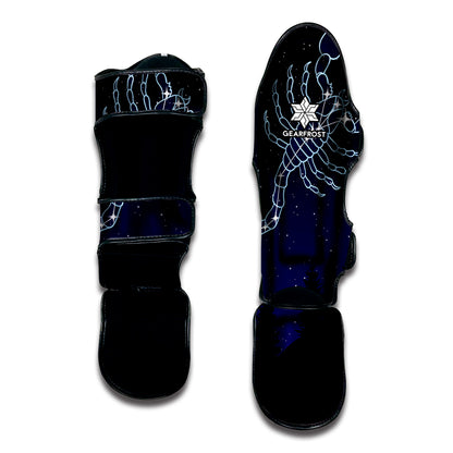 Scorpio Constellation Print Muay Thai Shin Guard