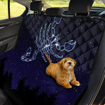 Scorpio Constellation Print Pet Car Back Seat Cover