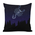 Scorpio Constellation Print Pillow Cover